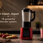 الخلاط المعجزة الذكي AK import – 18 برنامج احترافي (تسخين، طهي الشوربة، طحن، وخلط عصائر)